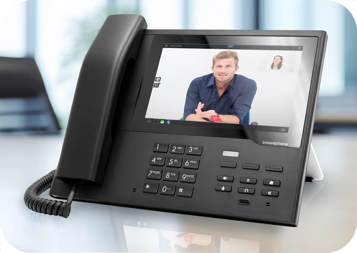 innovaphone IP270 — IP-Telefon mit großem Display und Funktionstasten